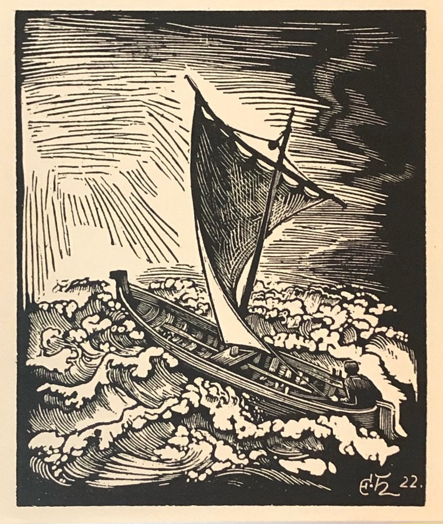 Mooie kunst v/h Grafiekkabinet Emil Ernst Heinsdorff, Ophalen of Verzenden
