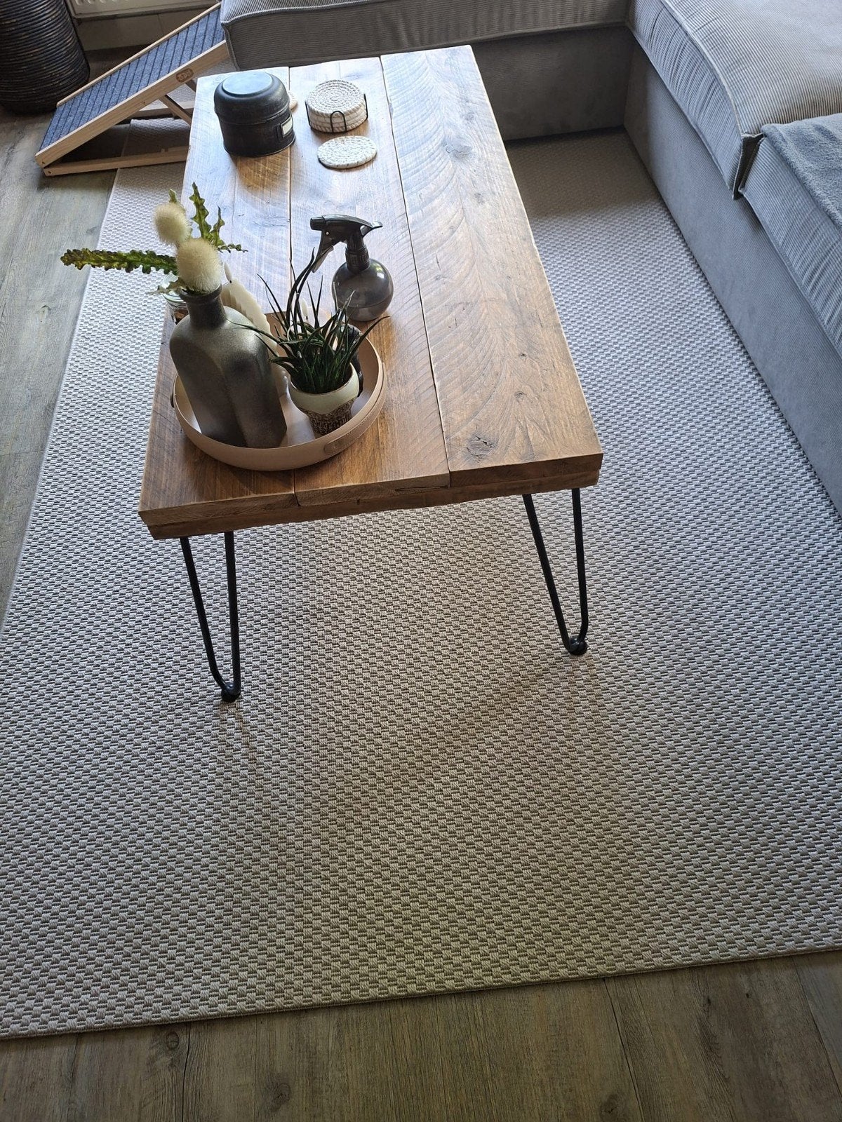Morum vloerkleed Ikea 2x3m, Huis en Inrichting, Ophalen, Grijs, 200 cm of meer, Zo goed als nieuw