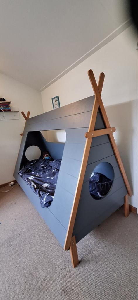 Tipi bed, Ophalen of Verzenden, 180 cm of meer, 85 tot 100 cm