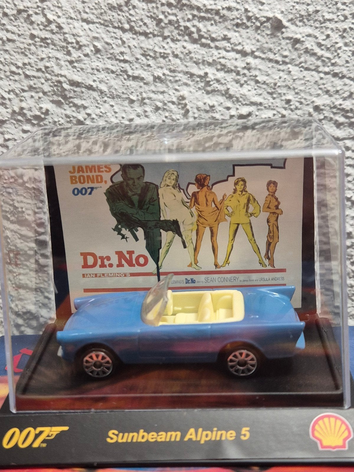 James Bond 007 Dr. No Sunbeam Alpine 5 modelauto, Ophalen of Verzenden, Zo goed als nieuw