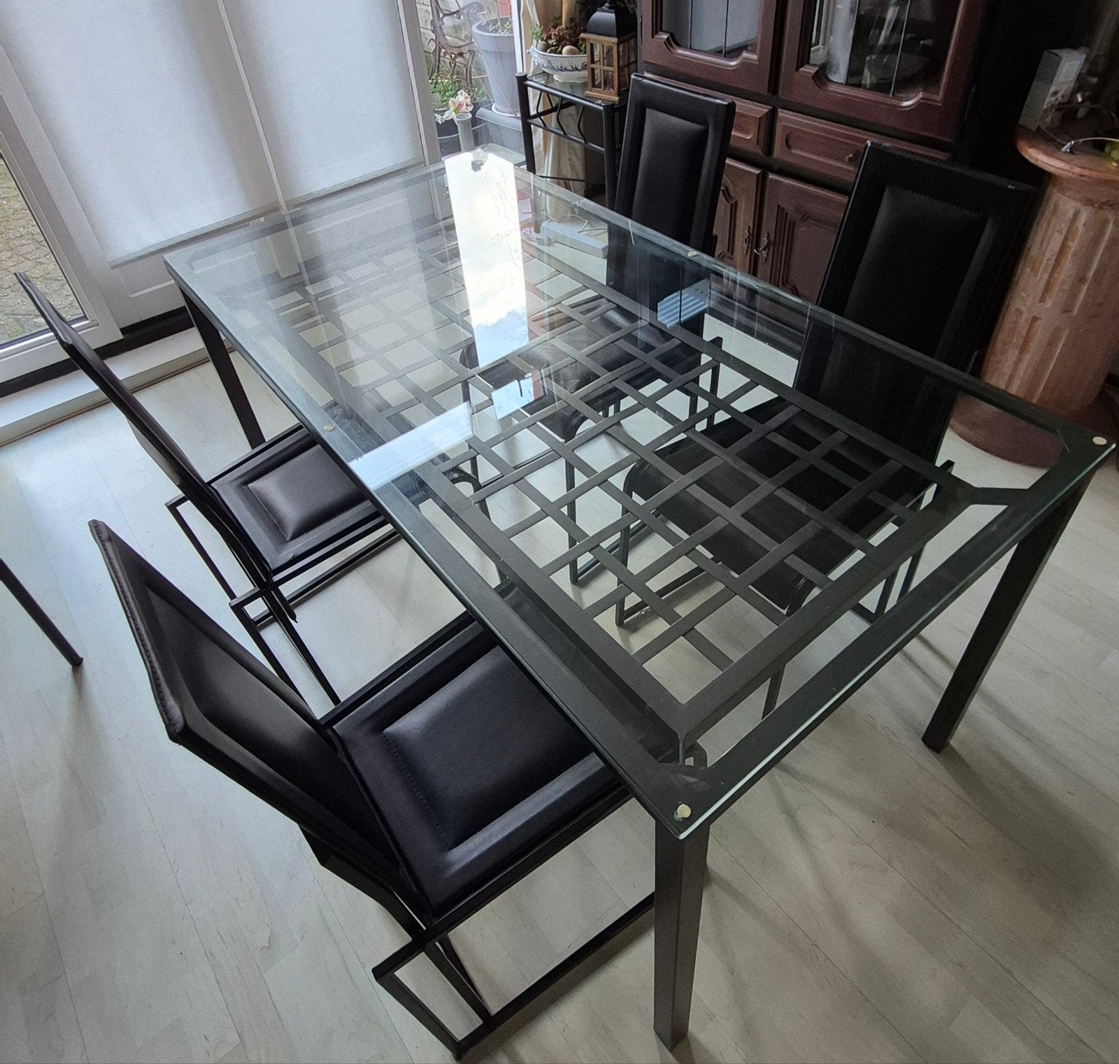 Eettafel of  kantoor tafel, Ophalen, Rechthoekig, 50 tot 100 cm