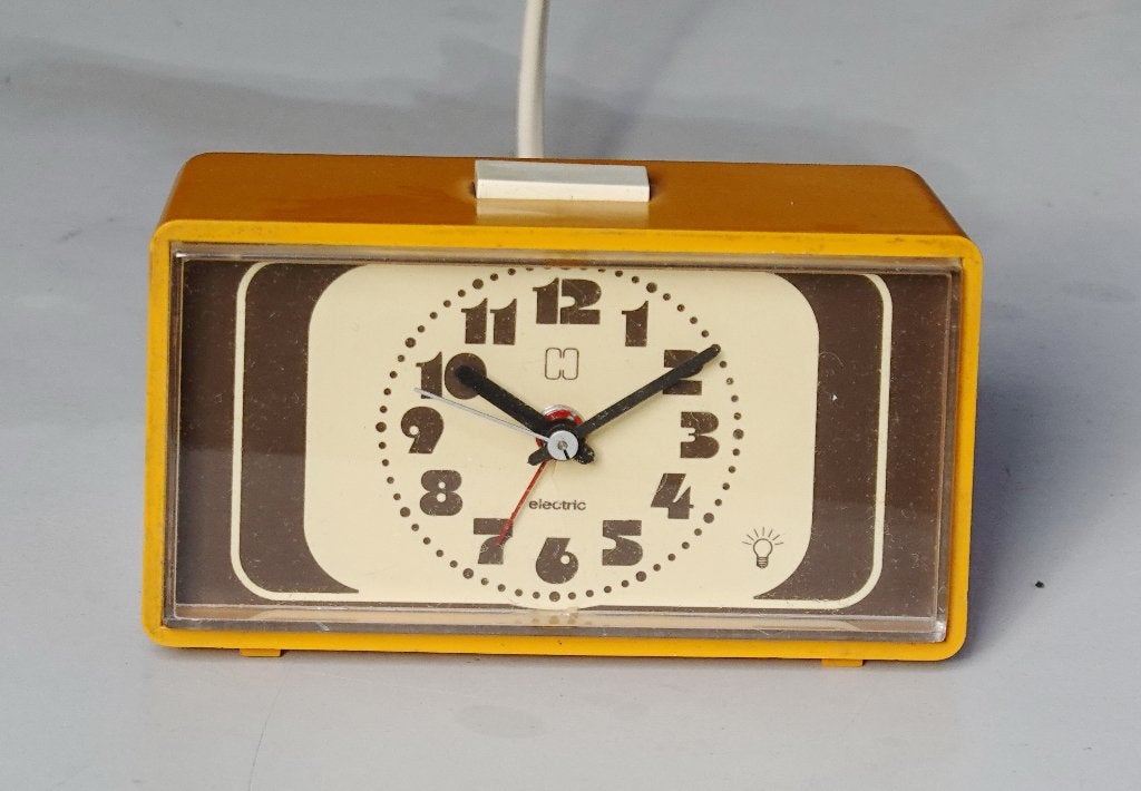 Vintage elektrische wekker, Ophalen of Verzenden