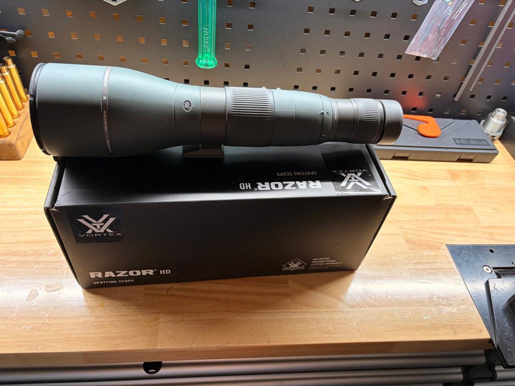 Vortex Razor HD Spotting Scope 27-60x85, Ophalen of Verzenden, Zo goed als nieuw