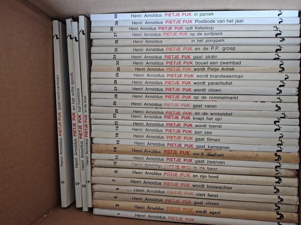 Pietje Puk serie., Ophalen of Verzenden, Gelezen, Fictie algemeen