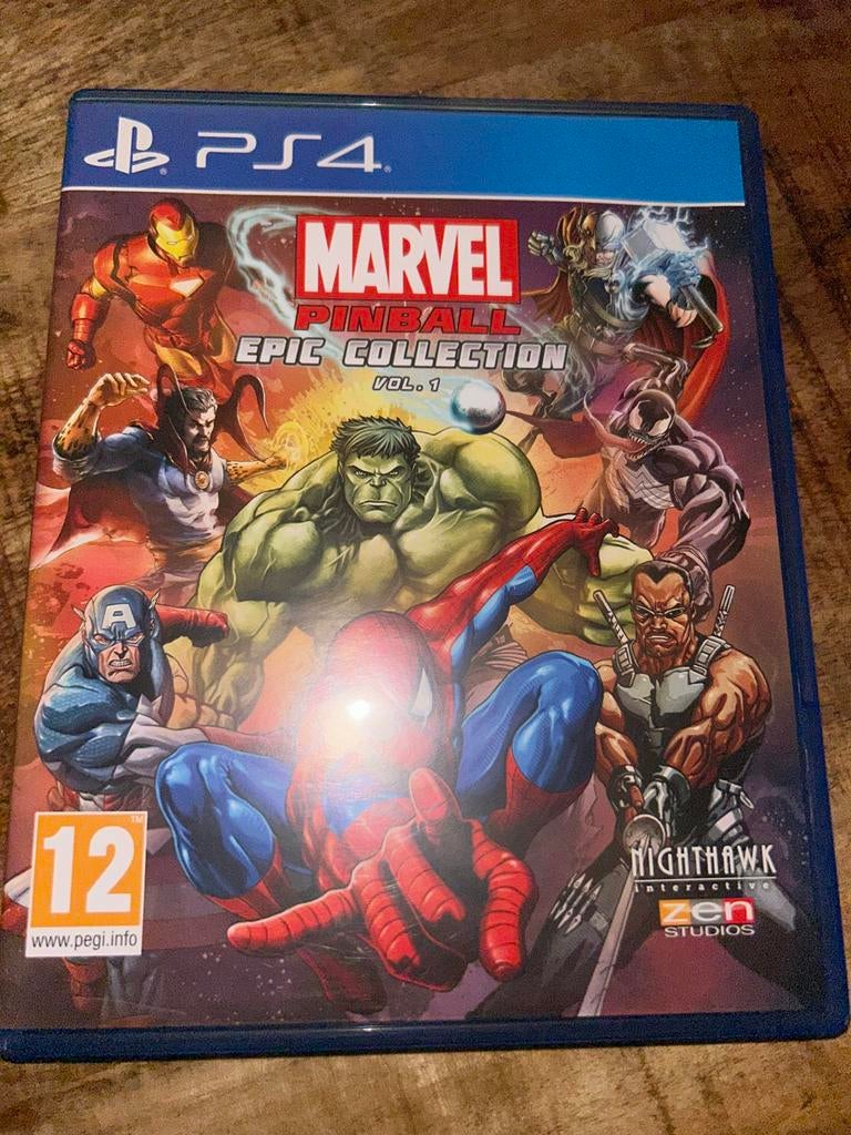 Marvel Pinball Epic Collection Vol. 1 PS4 - Zo goed als nieu, Ophalen, Online, Overige genres, 1 speler