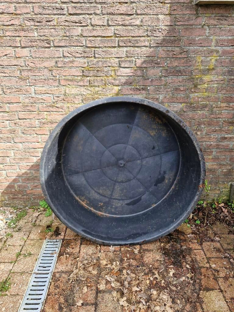 Vijverbak diameter 1 meter, Ophalen, Gebruikt