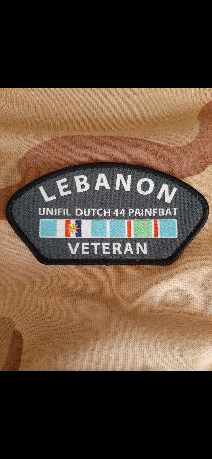 Embleem Libanon veteraan, Verzenden, Landmacht, Nederland, Embleem of Badge