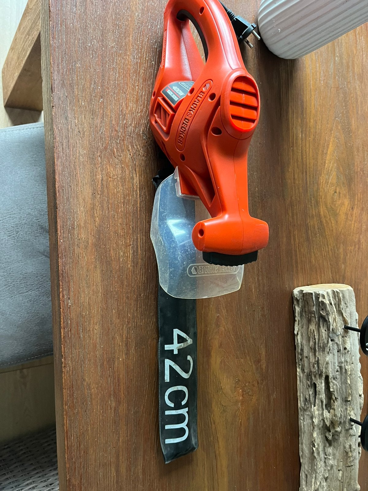 Heggenschaar Black&Decker, Ophalen of Verzenden, Zo goed als nieuw, Elektrisch