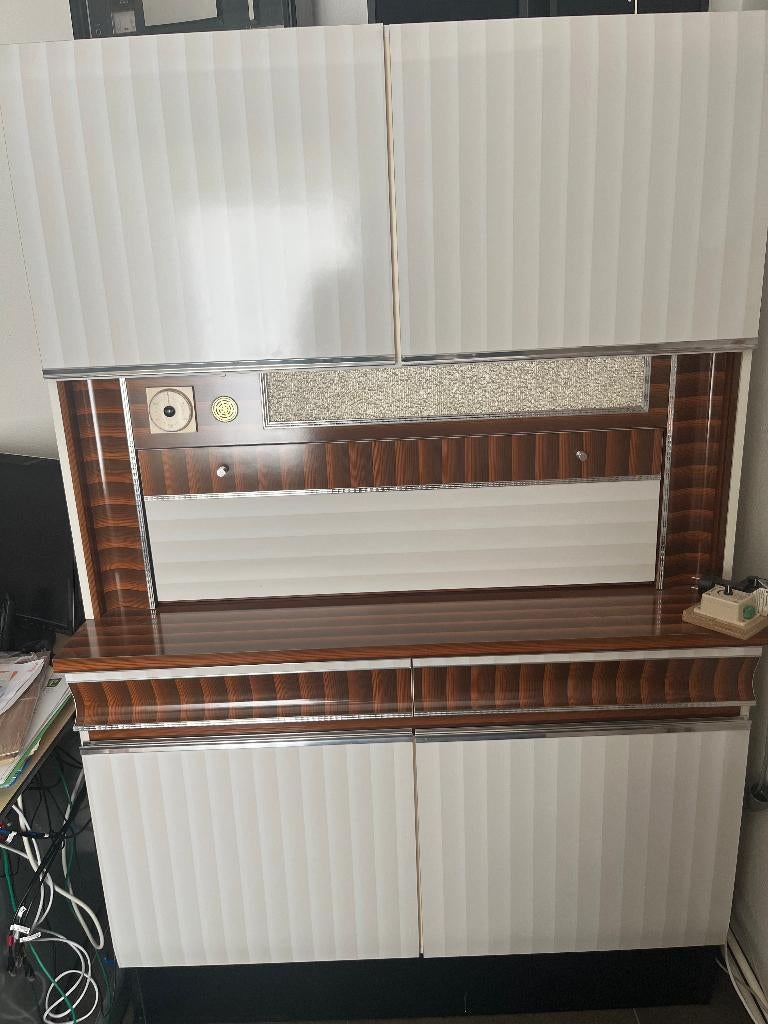 Vintage, Retro, keukenkast als nieuw Tijdperk Jaren 70, Ophalen, Huis en Inrichting