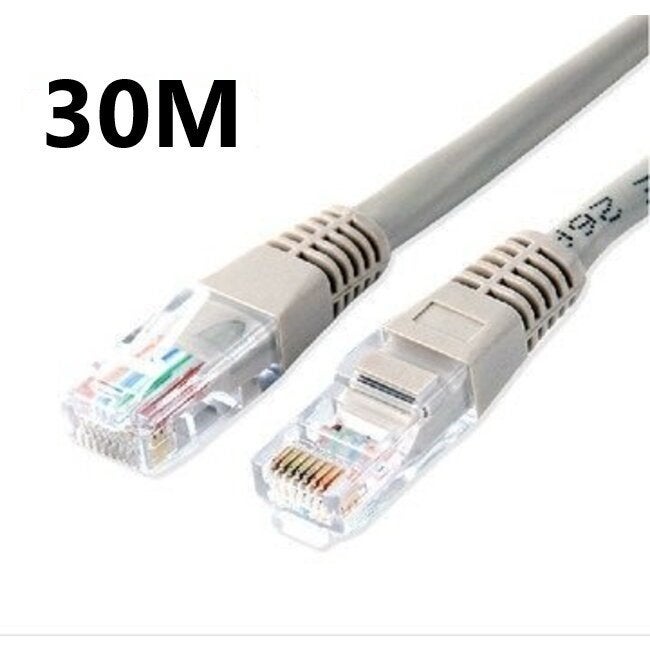 U6-G30 CAT6 UTP Netwerkkabel RJ45 Male 30.00 m, Ophalen of Verzenden, Nieuw