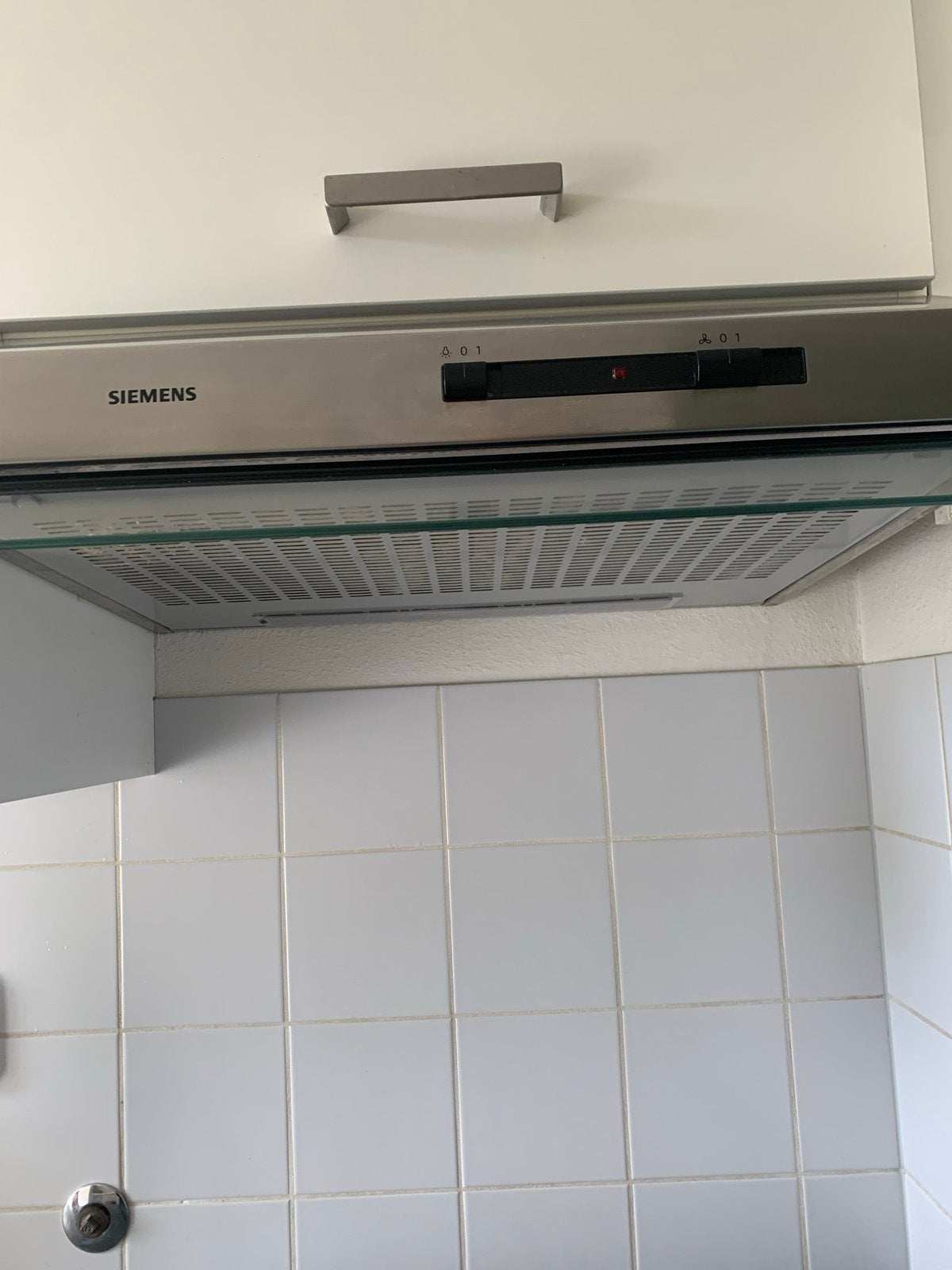 Siemens Afzuigkap - Zo goed als nieuw, Witgoed en Apparatuur, Ophalen, Onderbouw afzuigkap, Zo goed als nieuw, Inbouw