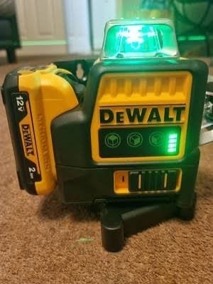 DeWalt 360 graden groene laser incl. accu en oplader - Nieuw, Ophalen of Verzenden, Nieuw