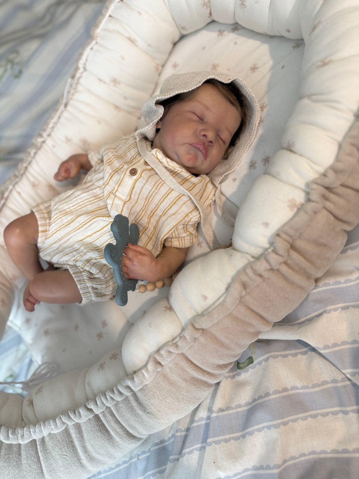 Mooie reborn levi, Verzamelen, Poppen, Verzenden, Zo goed als nieuw, Pop, Levensecht of Reborn