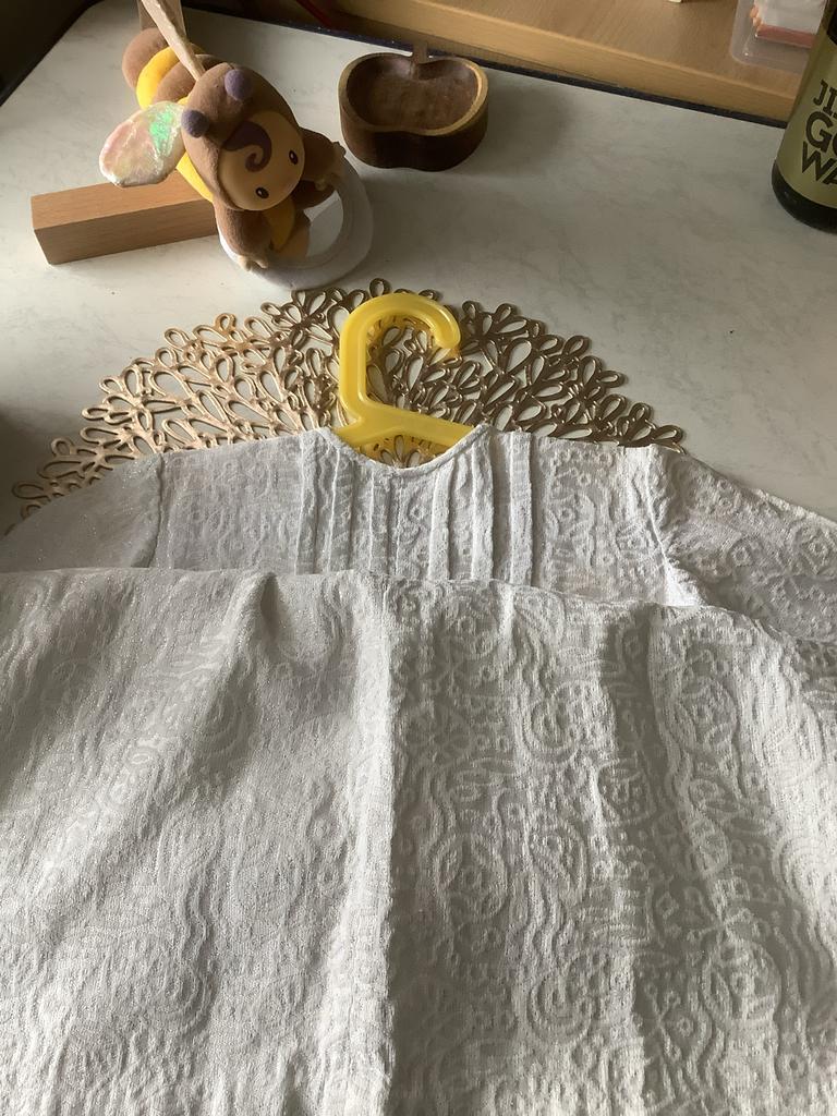 Prachtig wit doopjurkje voor baby's tot 1 jaar, Ophalen of Verzenden, Zo goed als nieuw, Meisje