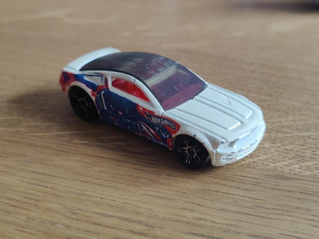 Hot Wheels Ford Mustang GT Concept WIT, Ophalen of Verzenden, Nieuw, Auto