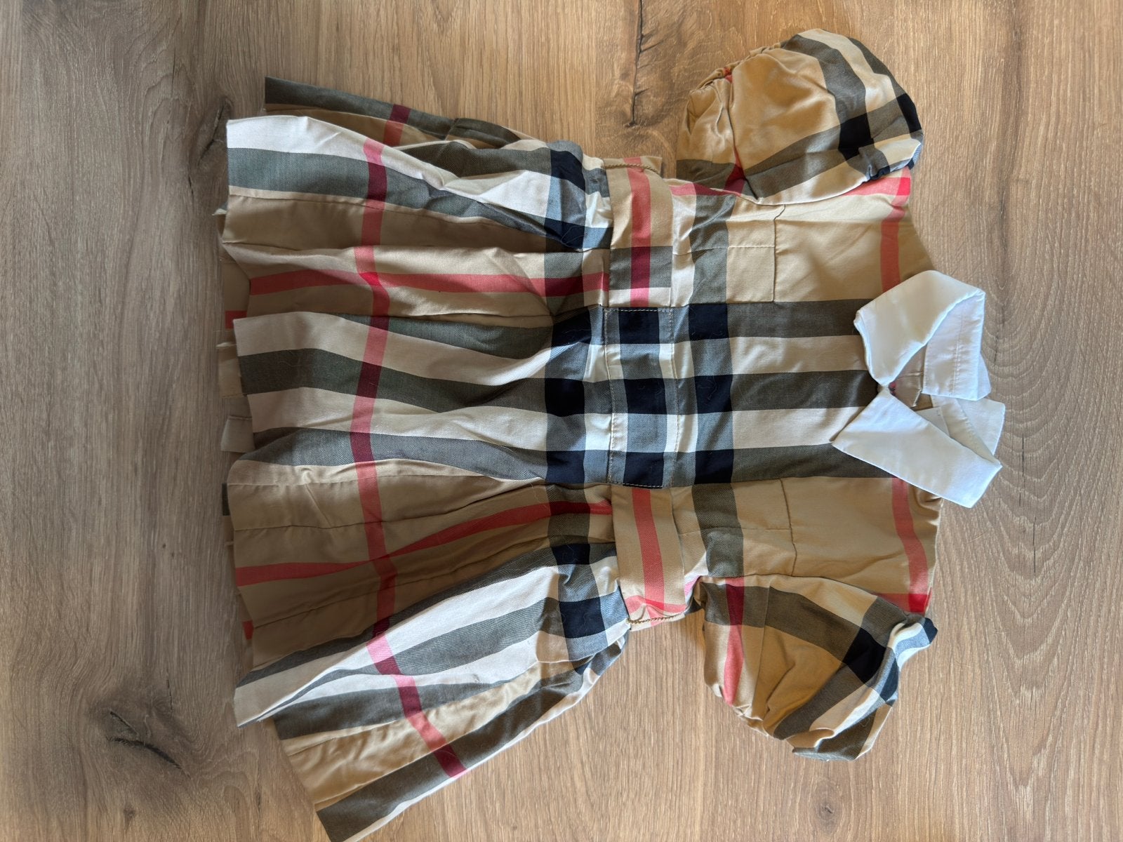 Burberry jurkje voor baby, maat 6M/68cm, Ophalen of Verzenden, Zo goed als nieuw, Meisje