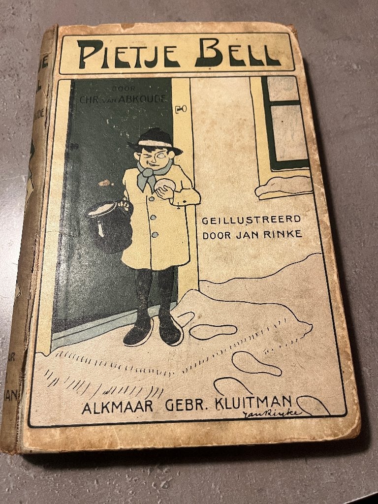 Pietje Bell - Chr. van Abkoude (Derde Druk), Boeken, Gelezen, Fictie algemeen, Ophalen of Verzenden, Chr. van Abkoude