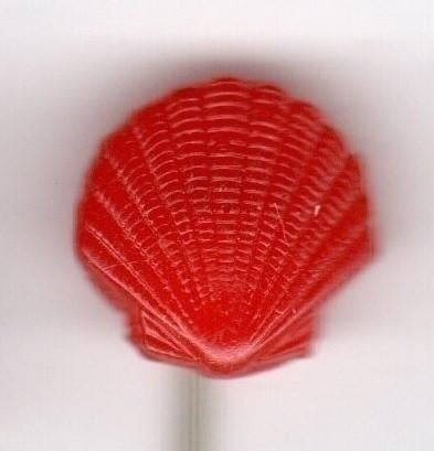 Speldje SHELL SCHELP ROOD (A2), Verzamelen, Verzenden, Gebruikt, Overige onderwerpen