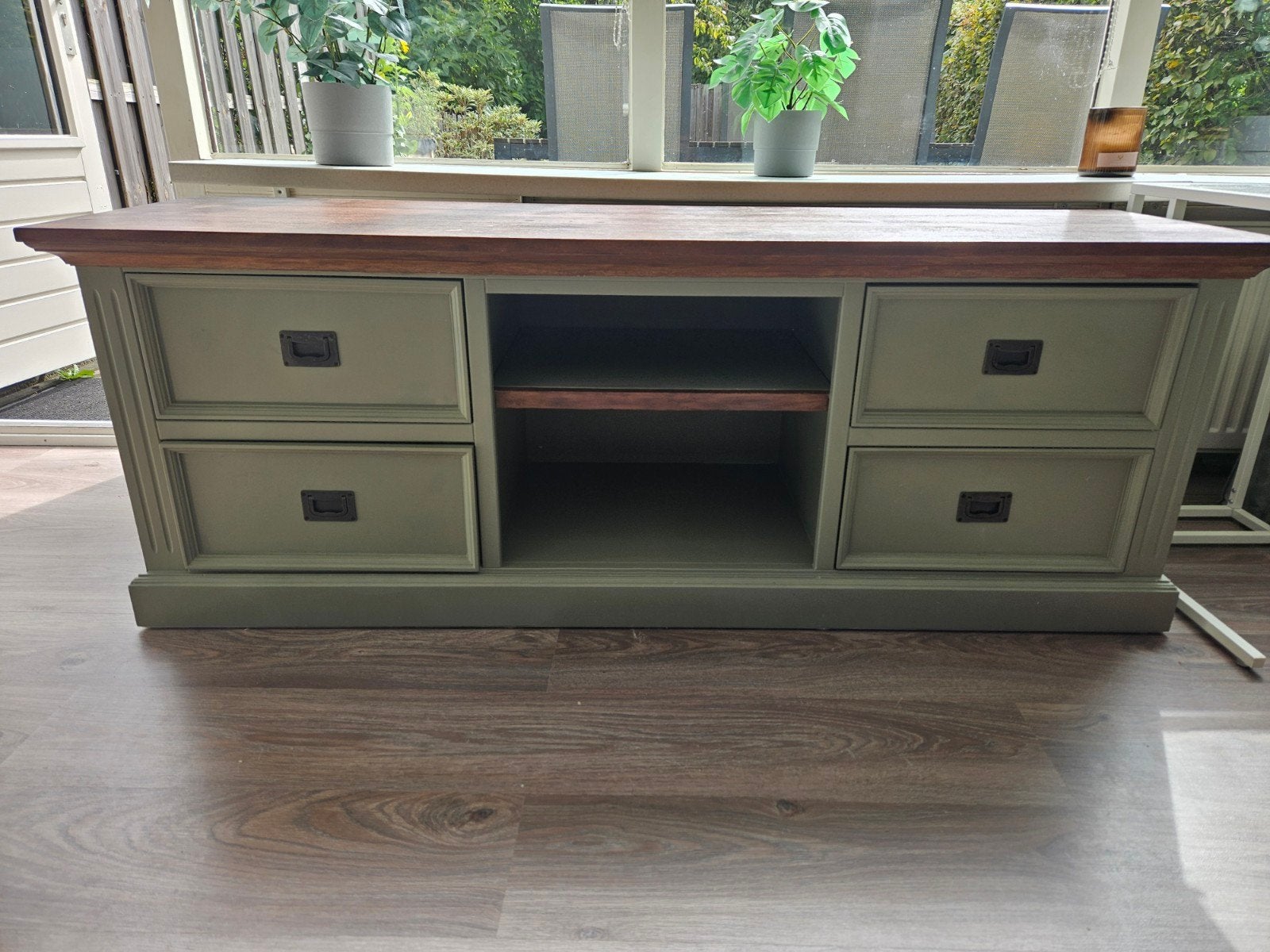 TV Meubel Richmond interiors, Huis en Inrichting, Ophalen, Gebruikt, 100 tot 150 cm, Minder dan 100 cm