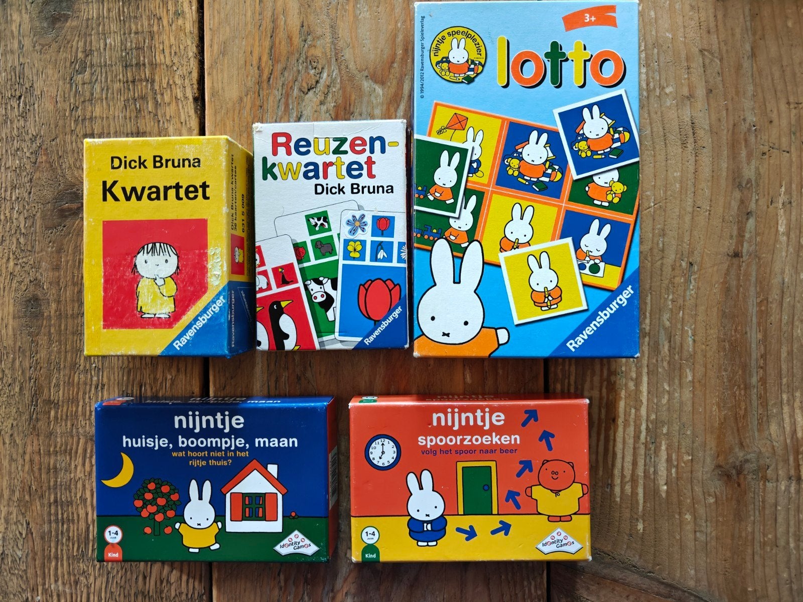 5 Nijntje spellen., Ophalen of Verzenden, Ravensburger., Ravensburger., Ravensburger.