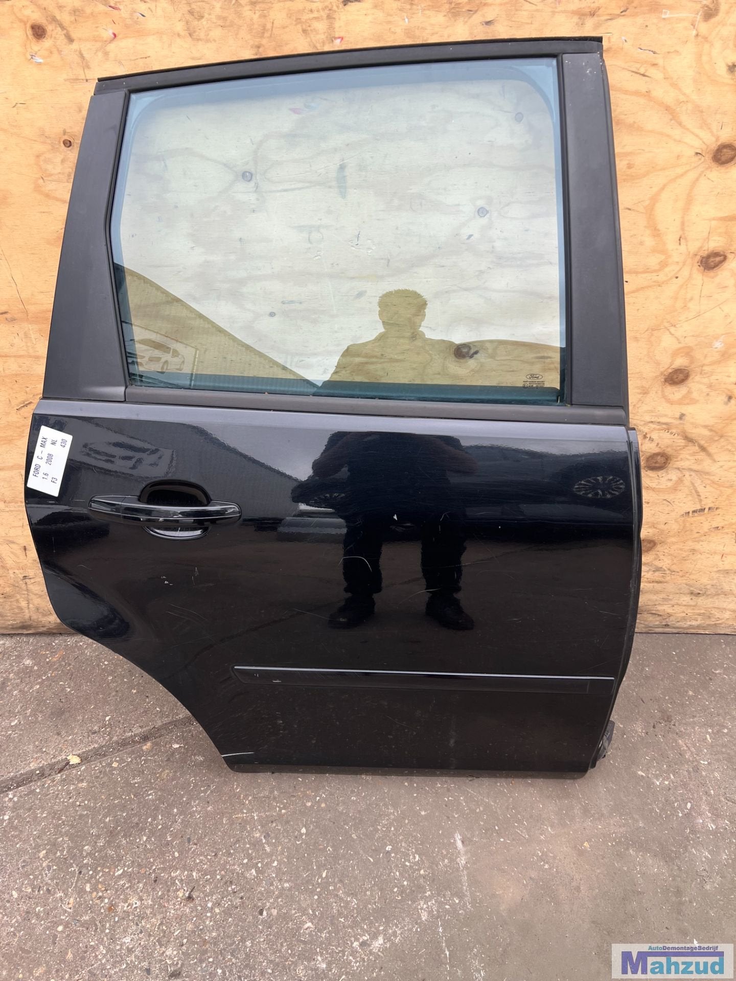 FORD C-MAX zwart F3 Rechts achter deur portier 2007-2010, Gebruikt, Deur, Info@ford.com, Ophalen of Verzenden