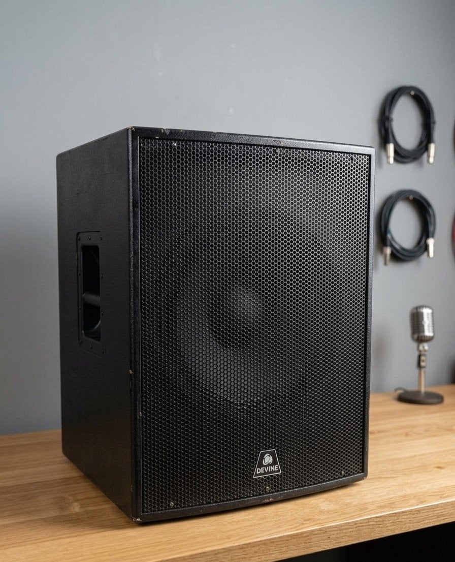Devine AXEO 18 SA Actieve Subwoofer, Ophalen, Gebruikt