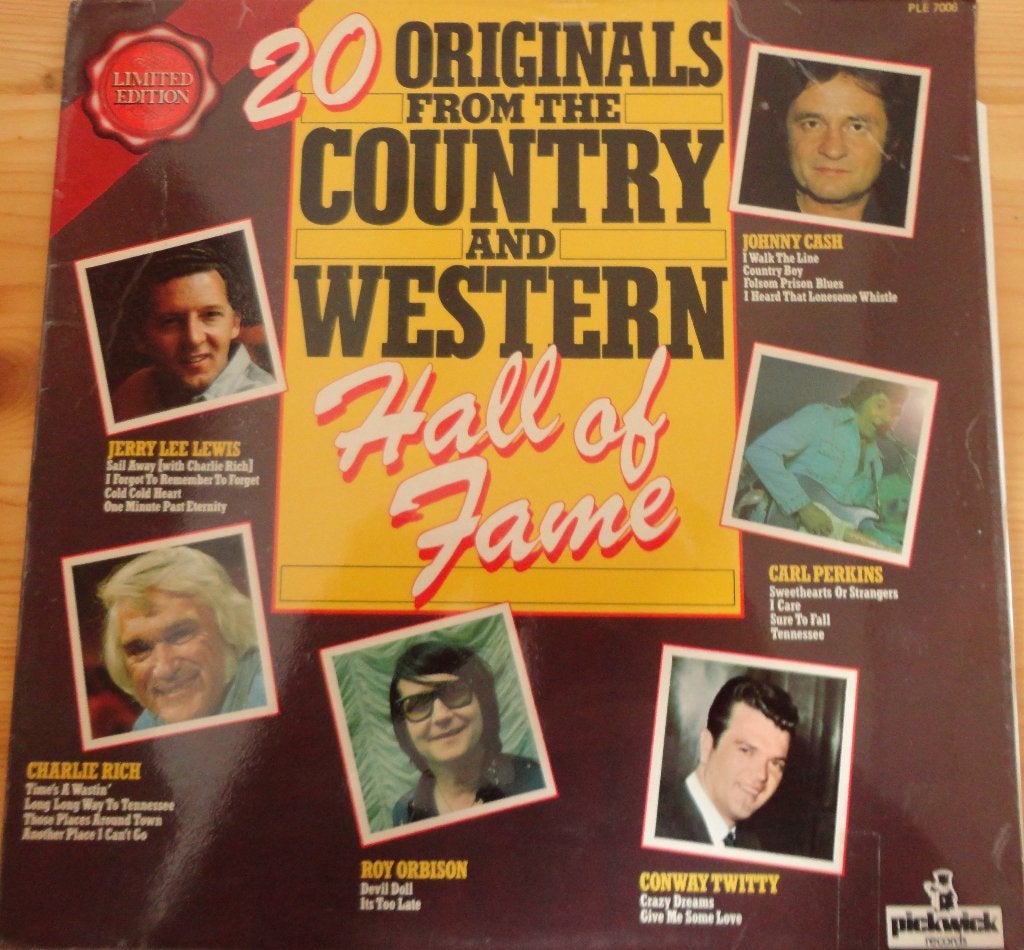 20 Originals from Country & Western (Hall of Fame ) LP, Ophalen of Verzenden, Gebruikt, 12 inch, LP