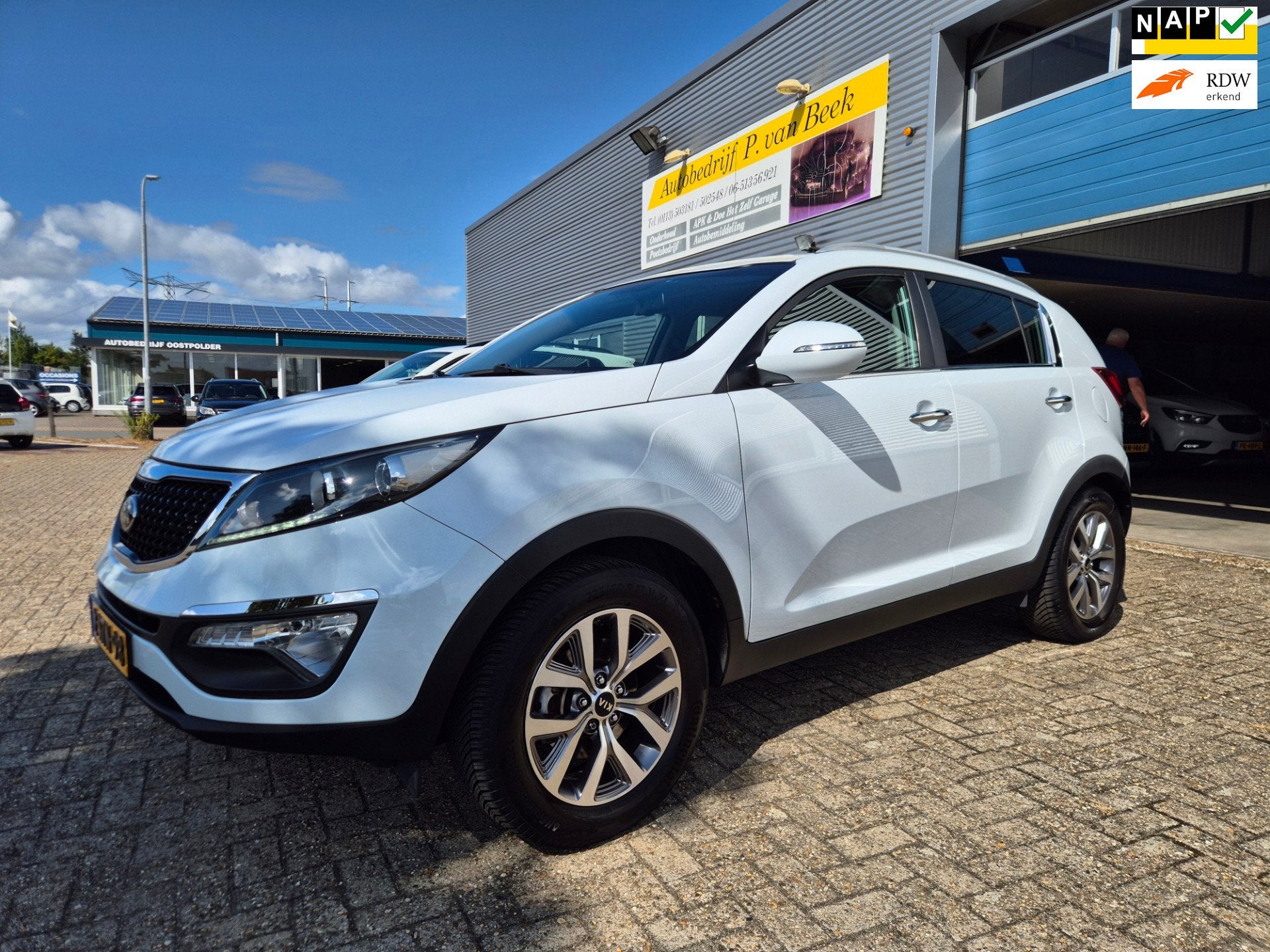 Kia Sportage 1.6 GDI World Cup Edition, Auto's, Voorwielaandrijving, 135 pk, 4 cilinders, Wit