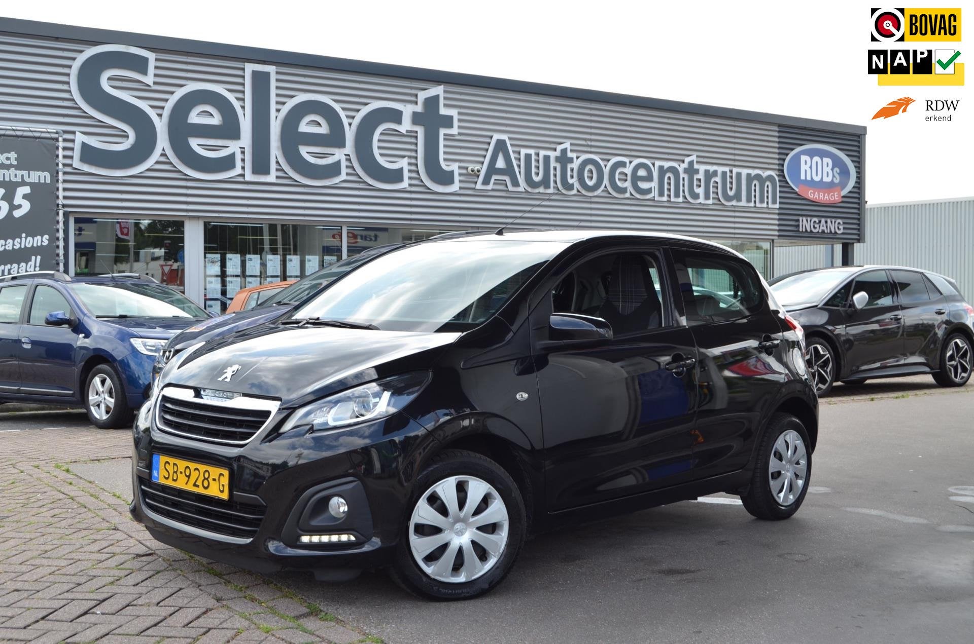 Peugeot 108 1.0 e-VTi Active|5 DRS.|AIRCO|NAP|BLUETOOTH|BOEK, Auto's, Peugeot, Dealer onderhouden, Gebruikt, Euro 6, 4 stoelen