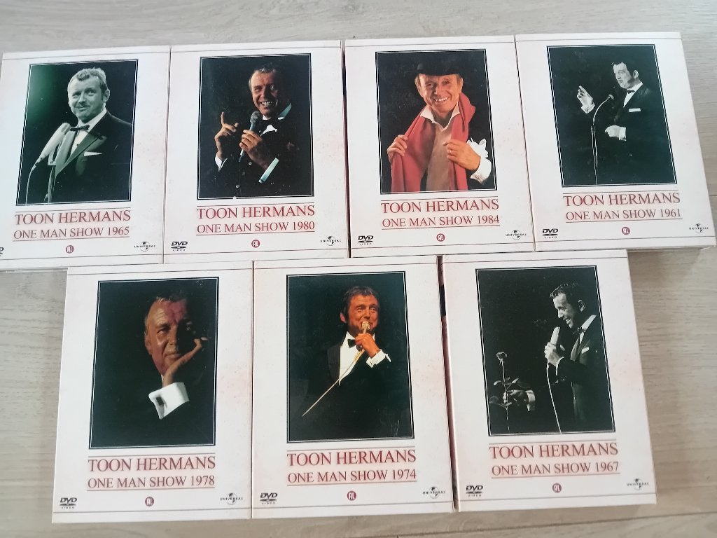 Toon Hermans One Man Show DVD Collectie, Ophalen, Gebruikt, Alle leeftijden, Nederlands