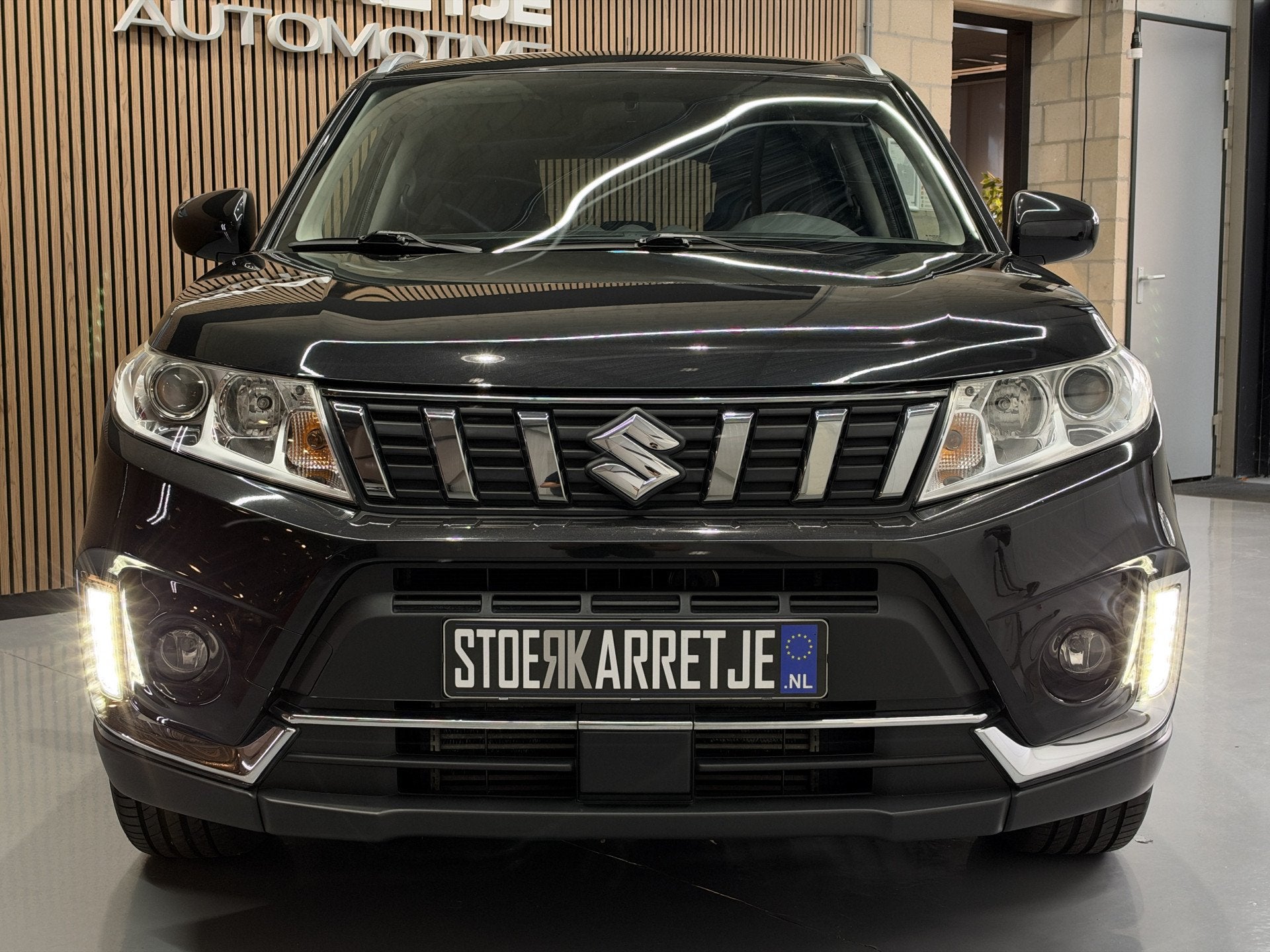 Suzuki Vitara 1.4 Boosterjet Comfort | Navi | Stoelverwarmin, Voorwielaandrijving, Stof, Gebruikt, Zwart