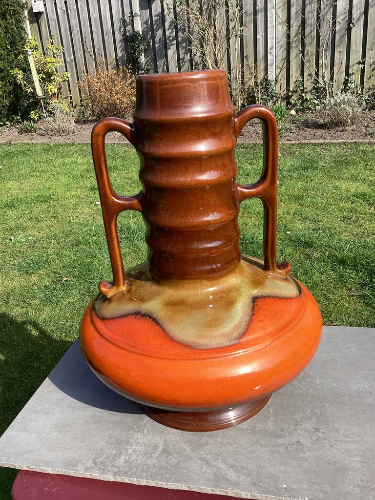 Retro lampenvoet (West Germany) - Model 8040, Ophalen of Verzenden, Zo goed als nieuw, Retro