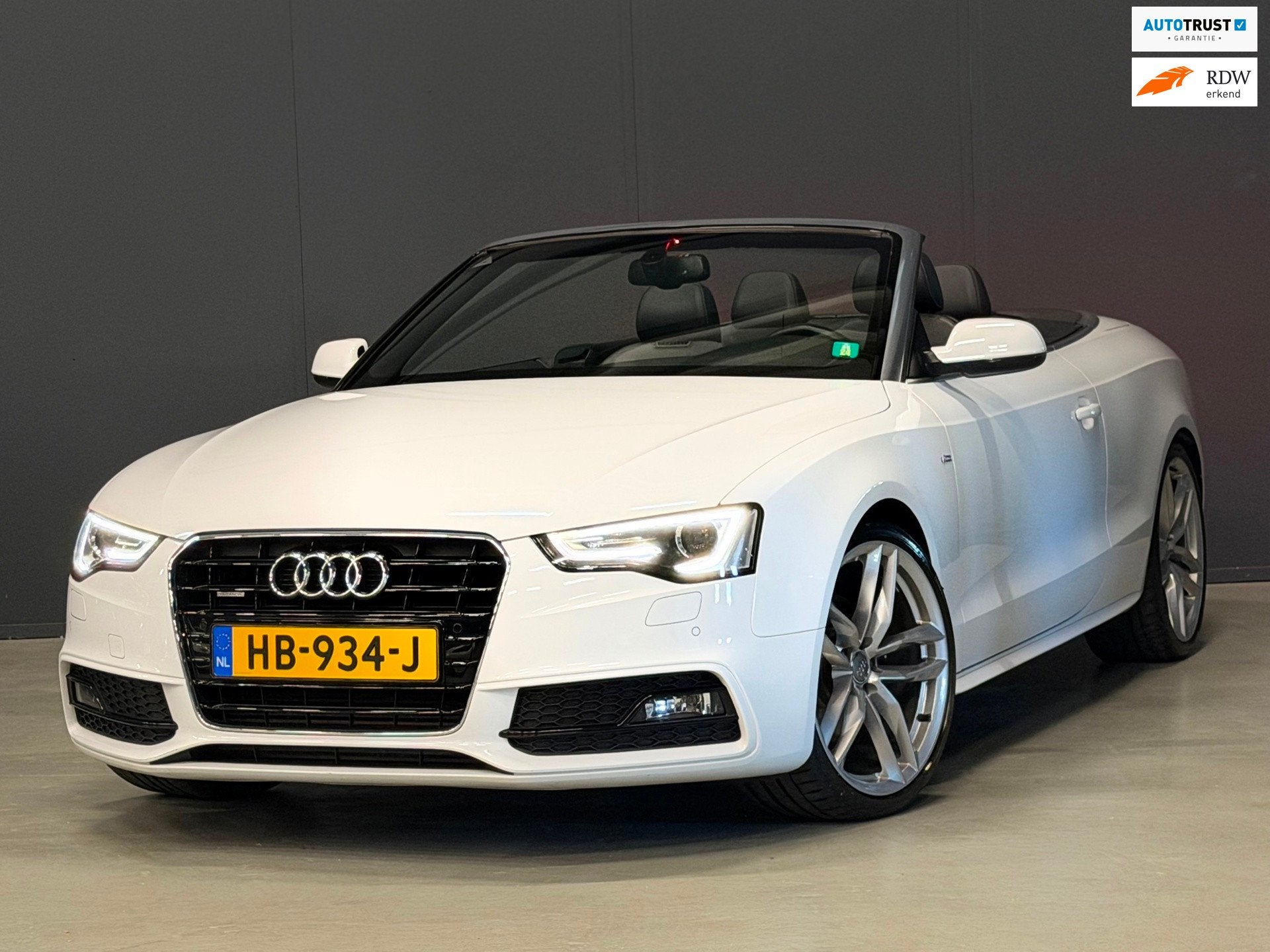 Audi A5 Cabriolet 2.0 TFSI quattro Sport Edition Open Days A, Gebruikt, 4 cilinders, 4 stoelen, Wit