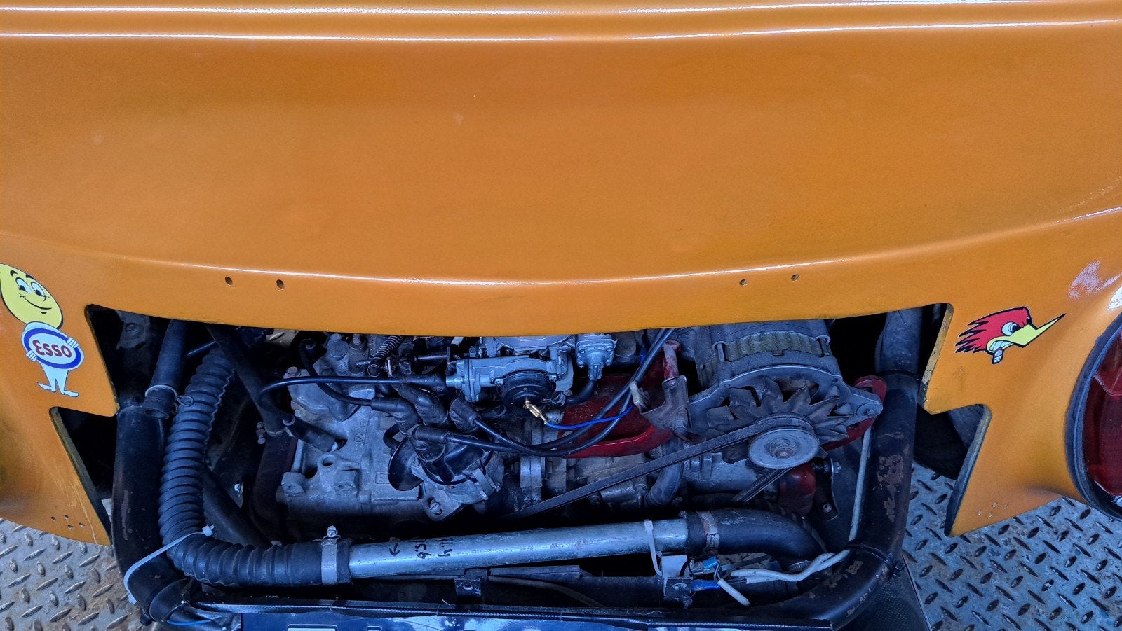 Subaru ea81 motor met pasplaat compleet vw kever of buggy, Ophalen, Subaru