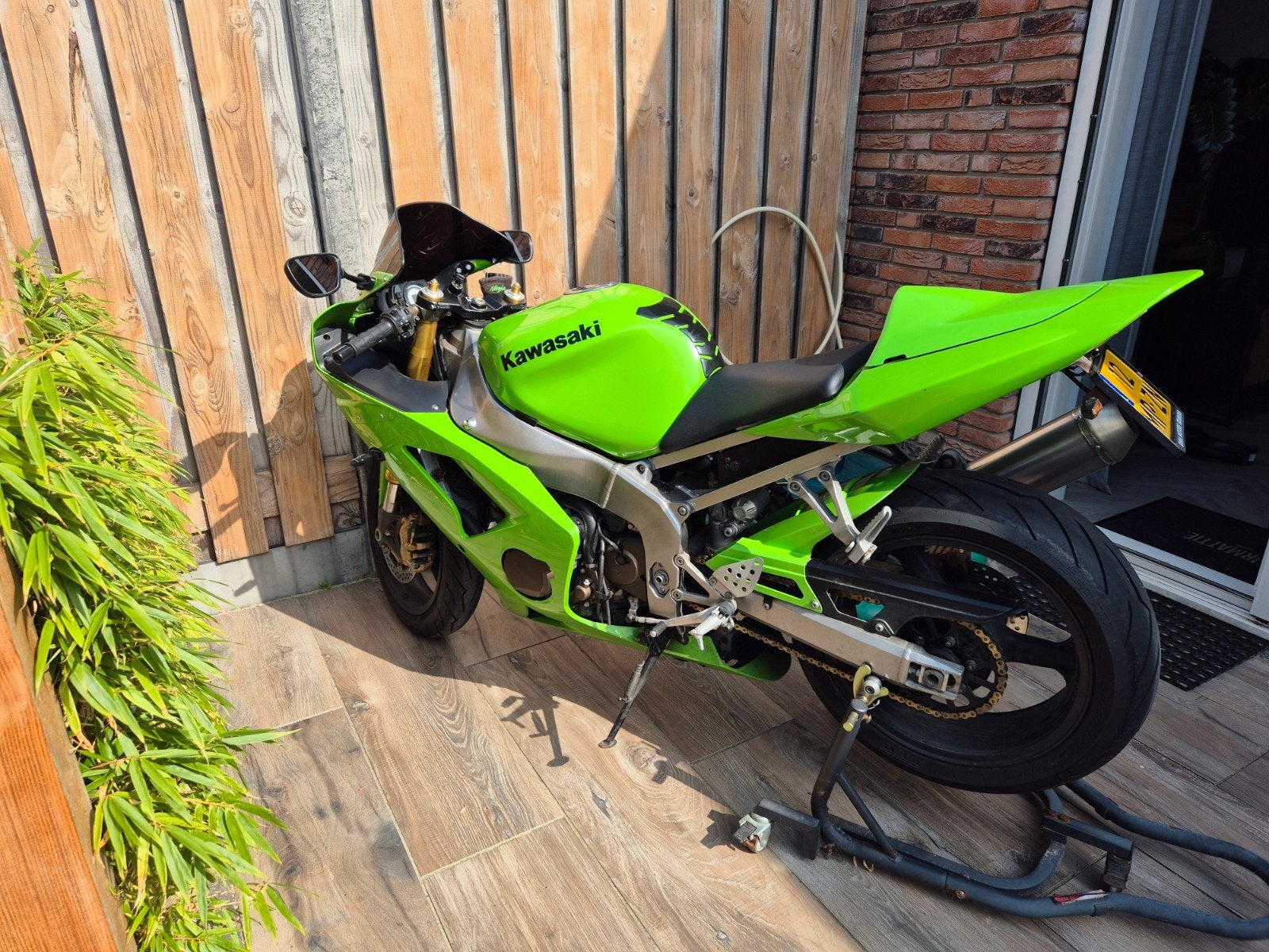 Kawasaki Ninja ZX-6RR (599cc) Sportmotor - Groen, Motoren, Sportuitlaat, 4 cilinders, Gebruikt, Super Sport