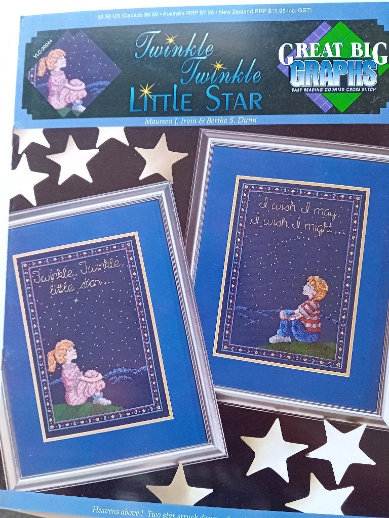 Borduurboekje Twinkle, Twinkle, Little Star, Ophalen of Verzenden, Nieuw, Patroon
