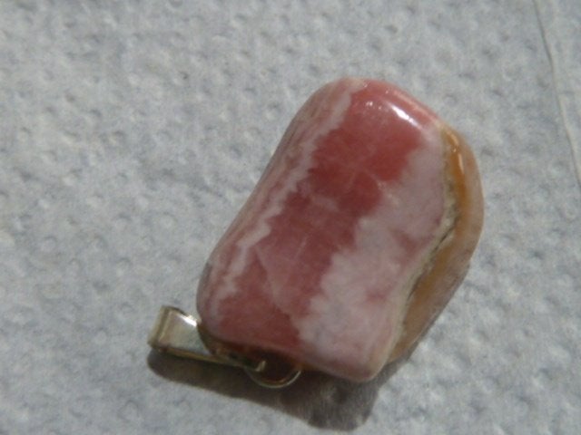 Hanger Rhodochrosiet, Sieraden, Tassen en Uiterlijk, Edelstenen, Ophalen of Verzenden, Nieuw
