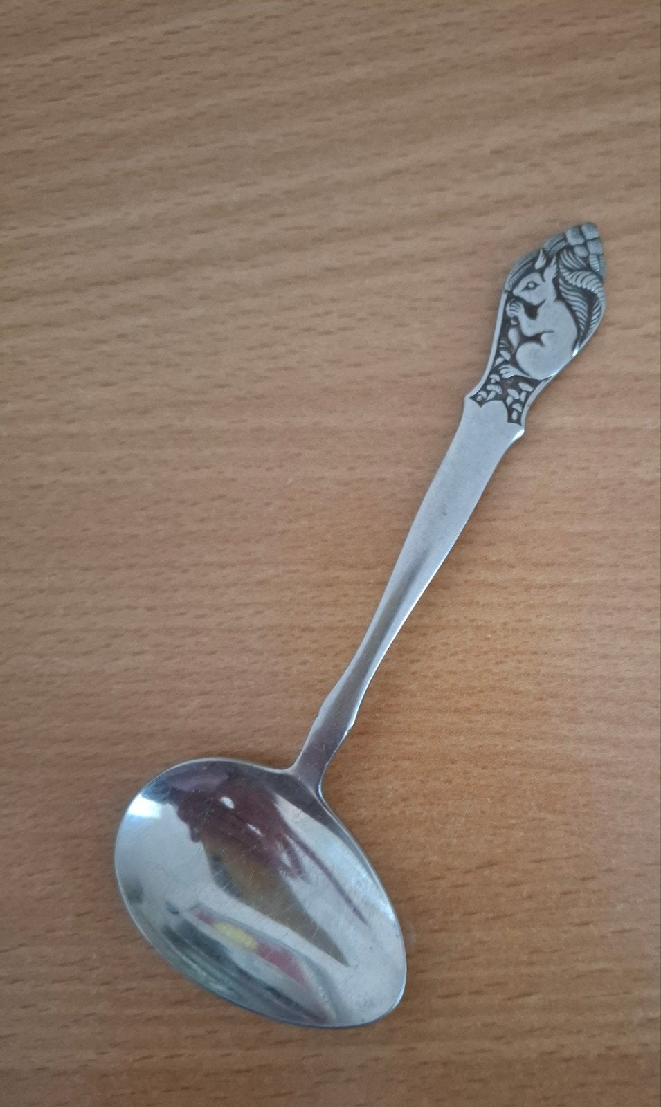 Vintage Gero Zilmeta kinder dwars lepel, Ophalen of Verzenden