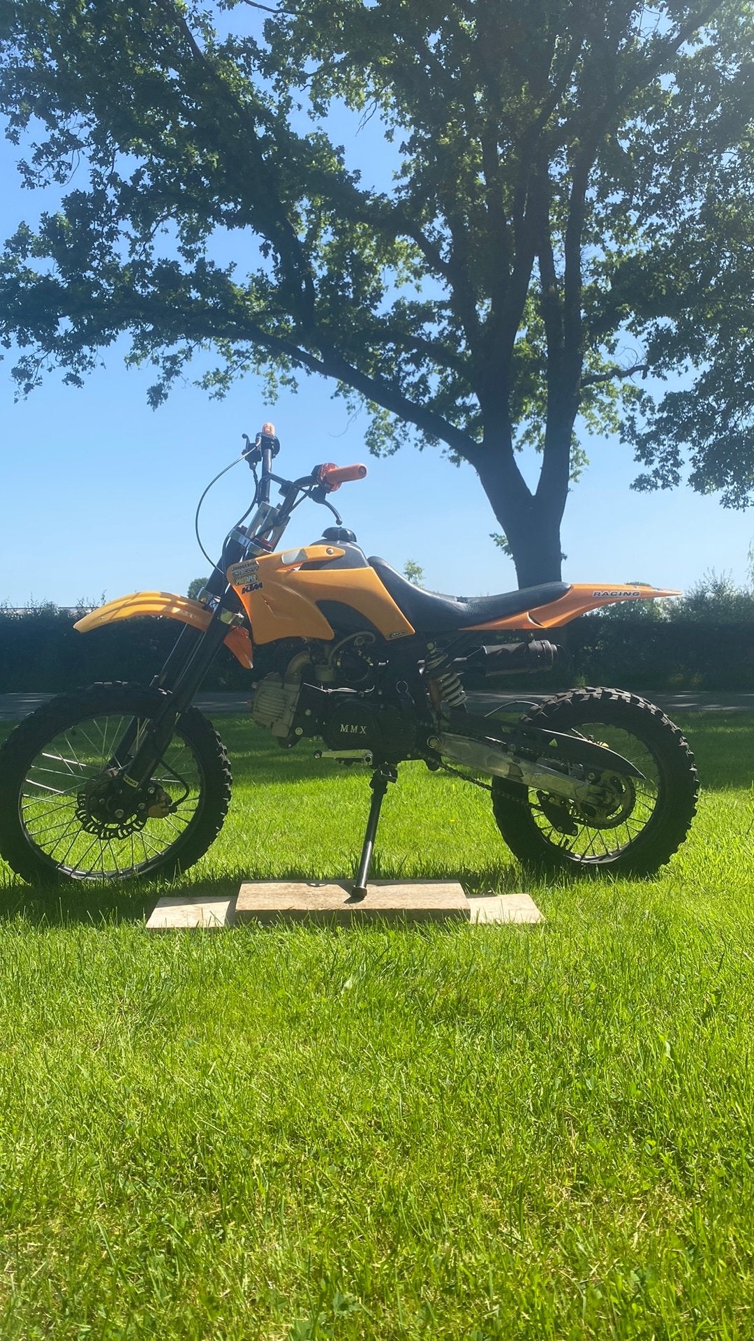 Pitbike 125cc, Ophalen, Gebruikt, 125 cc, Pitbike