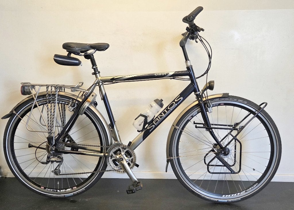 Als gloednieuwe SANTOS toer-trekkingfiets, Overige merken, Velgrem, Versnellingen, Ophalen of Verzenden