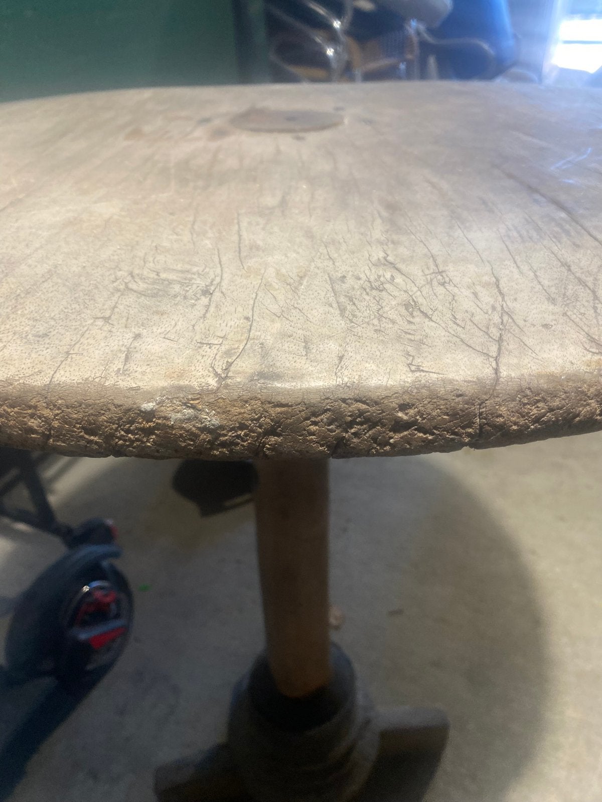Hoge bijzettafel, Antiek en Kunst, Antiek | Meubels | Tafels, Ophalen