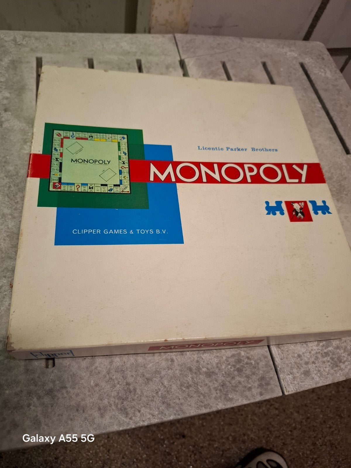 Monopoly bordspel - Vintage Parker Brothers editie, Gebruikt, Parker Brothers, Vijf spelers of meer, Onbekend