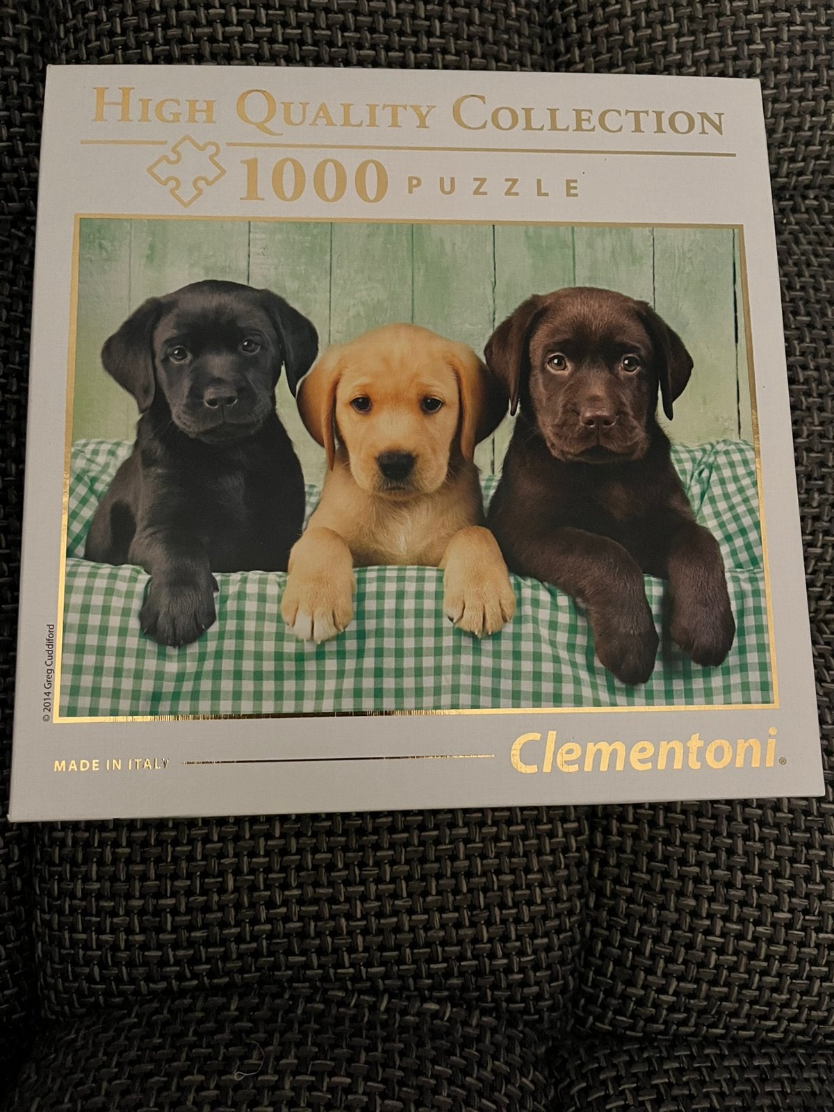 Pizzel Clementoni 3 labrador retrievers 1000 stukjes, Ophalen of Verzenden, 500 t/m 1500 stukjes, Nieuw, Legpuzzel