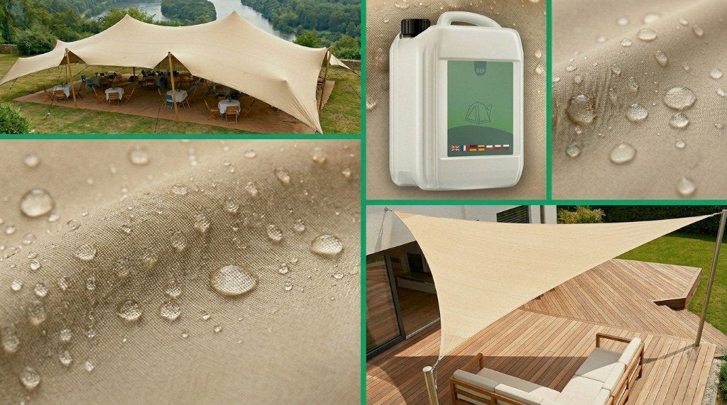 Impregneerspray voor tenten, paviljoens, feesttent of gazebo, Ophalen of Verzenden, Nieuw