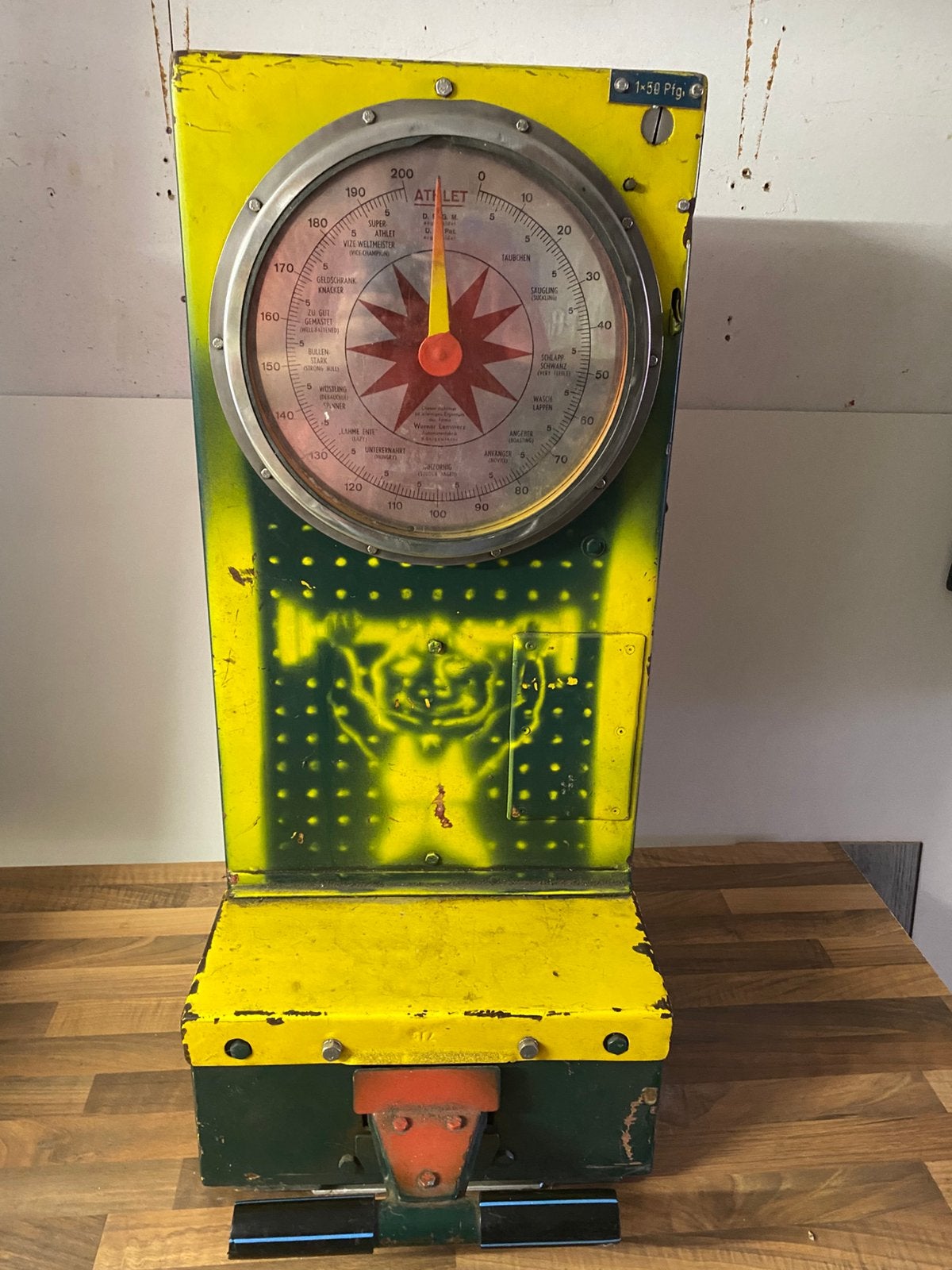 Krachtmeter vintage, Ophalen, Gebruikt