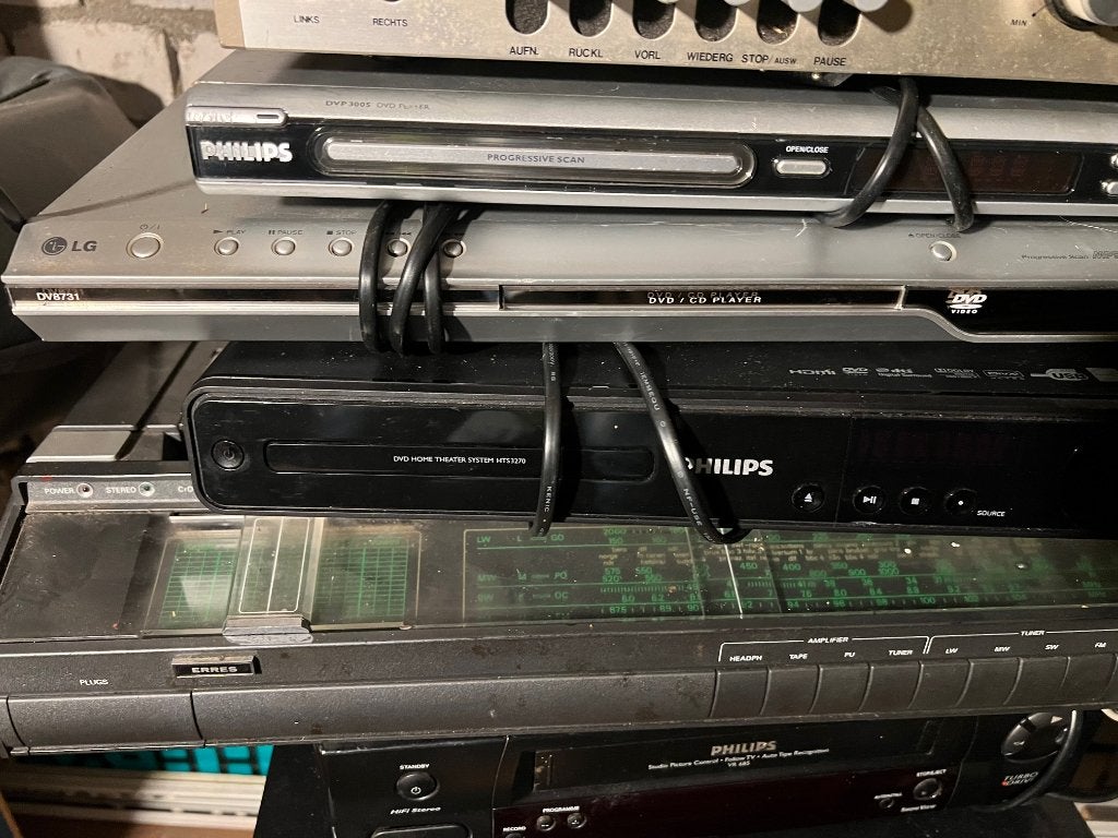 Cassette/video/Radio/ DVD spelers van verschillende merken, Ophalen of Verzenden, Enkel, Overige merken