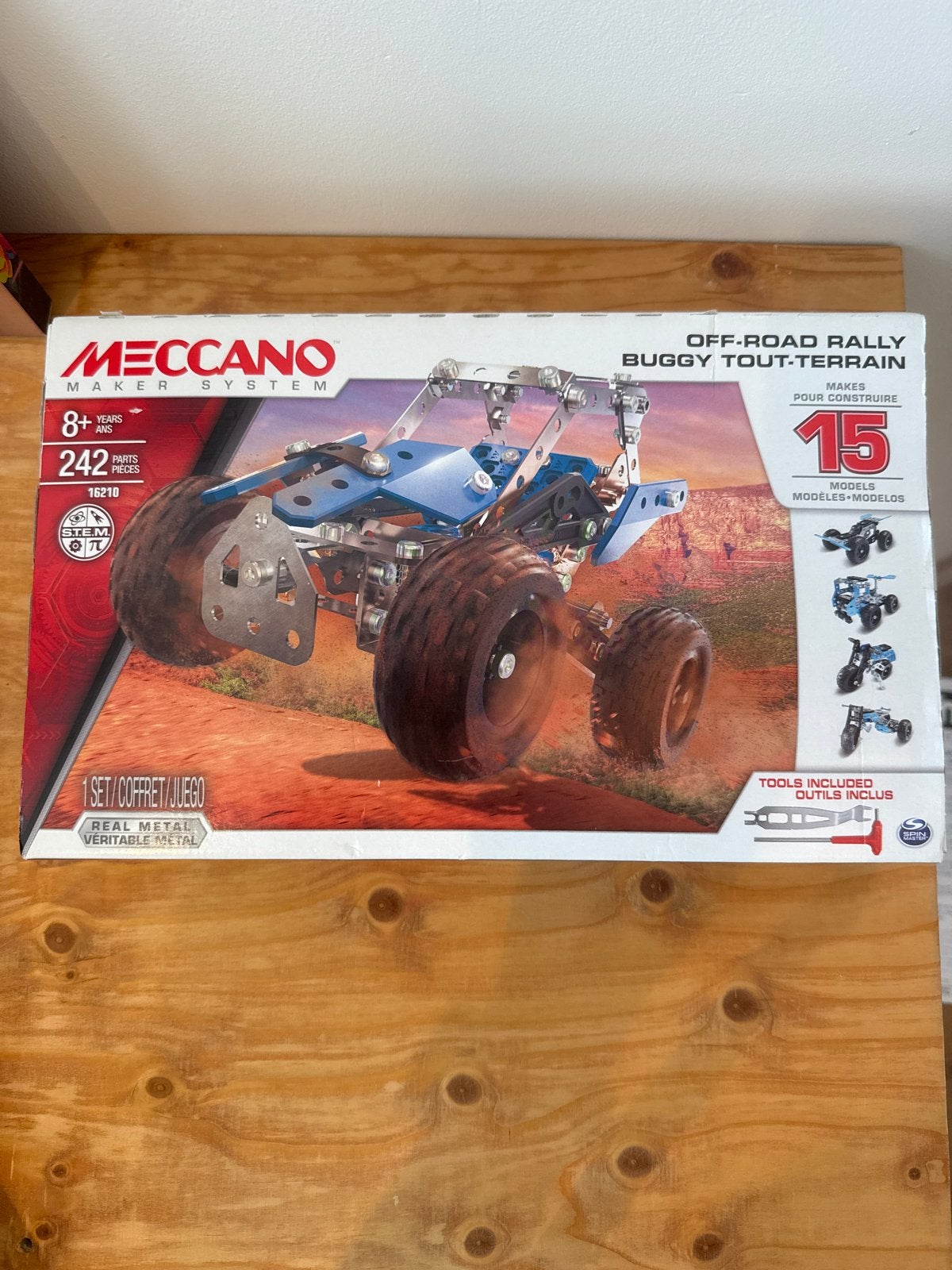 Meccano Maker System Off-Road Rally Buggy Bouwpakket, Ophalen of Verzenden, Nieuw, Overige merken