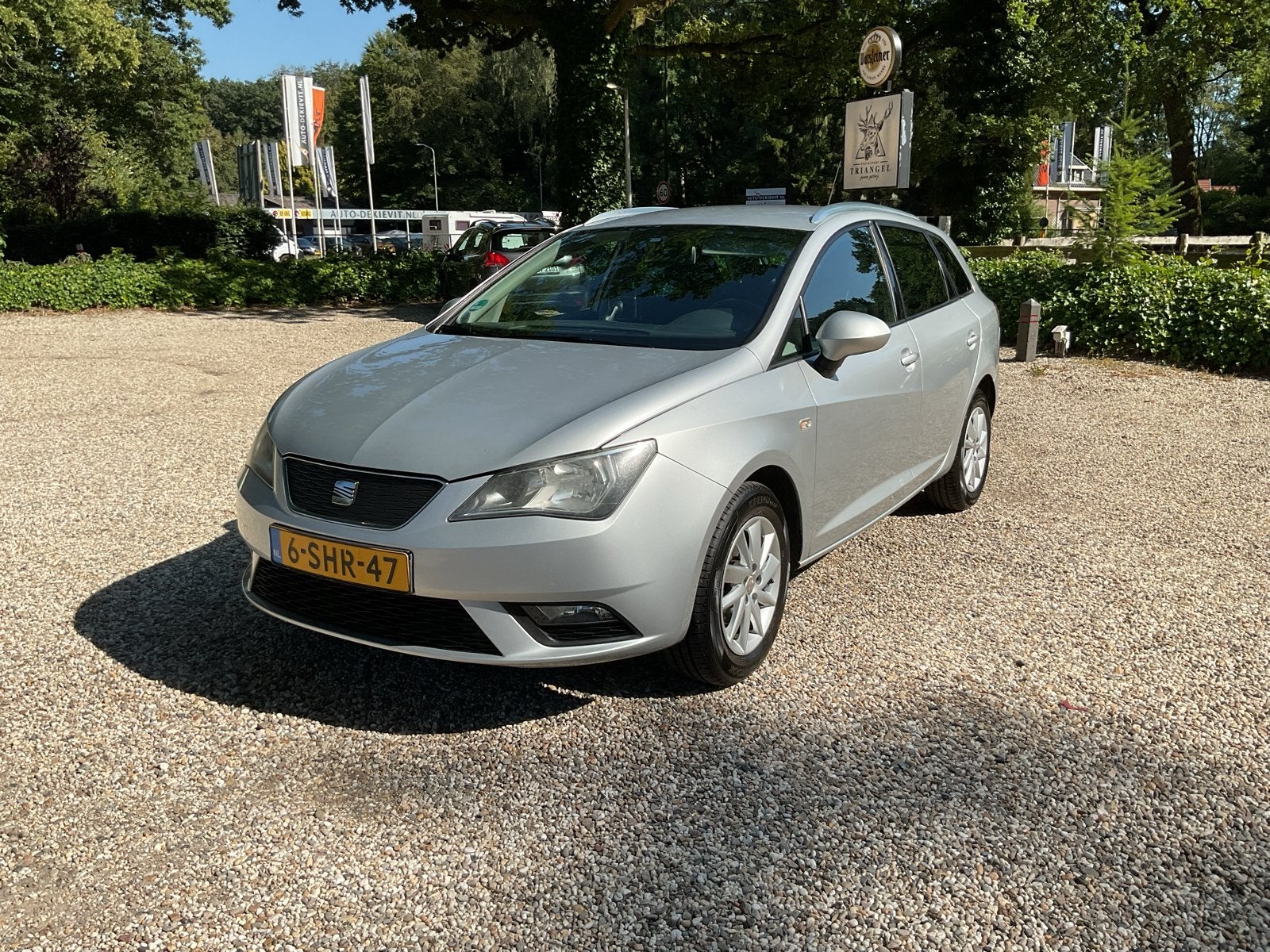 Seat Ibiza 1.2TDI 55KW Ecomotive ST 2013 Grijs, Auto's, Voorwielaandrijving, Euro 5, Stof, 74 pk