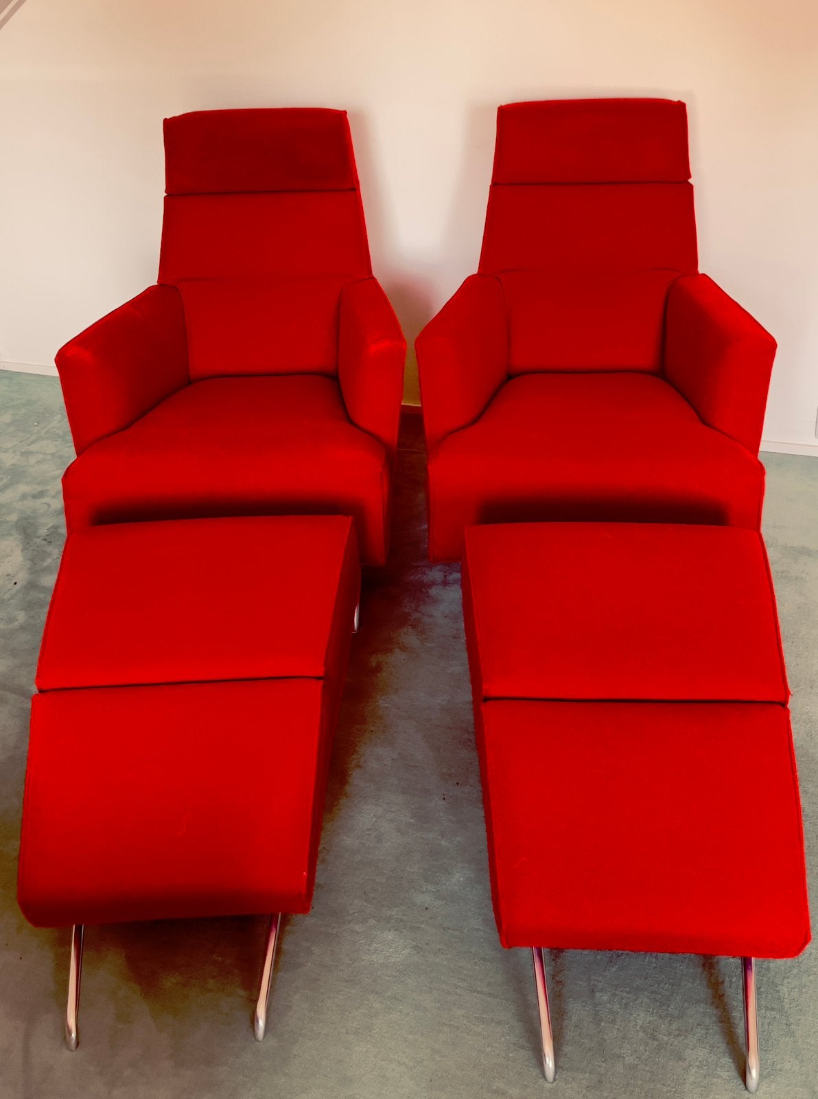 Fauteuils Design on Stock Roderick Vos., Ophalen, Gebruikt, Twee, Stof