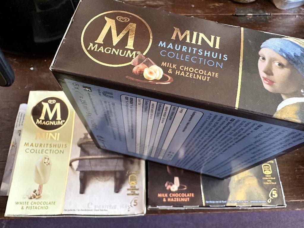 Mauritshuis Magnum Ijs reclame, Verzamelen, Merken en Reclamevoorwerpen, Ophalen of Verzenden, Zo goed als nieuw, Verpakking